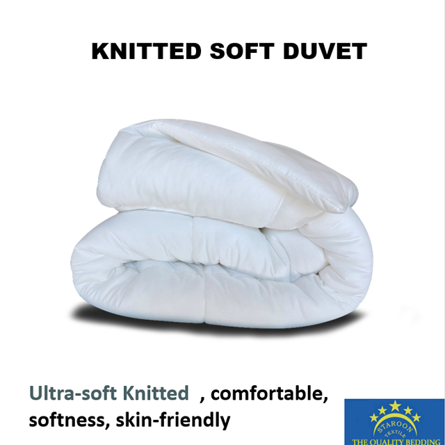 KNITTED SOFT DUVET